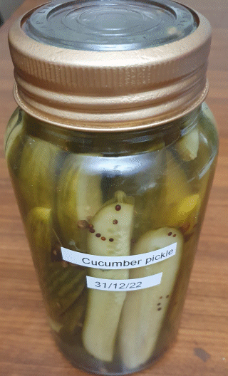 Pickled Mini Cucumbers