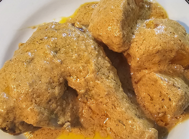 Chicken And Potato In Cream Sauce