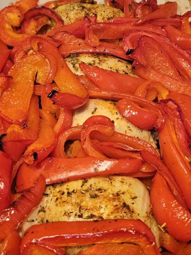 Chicken Basquaise