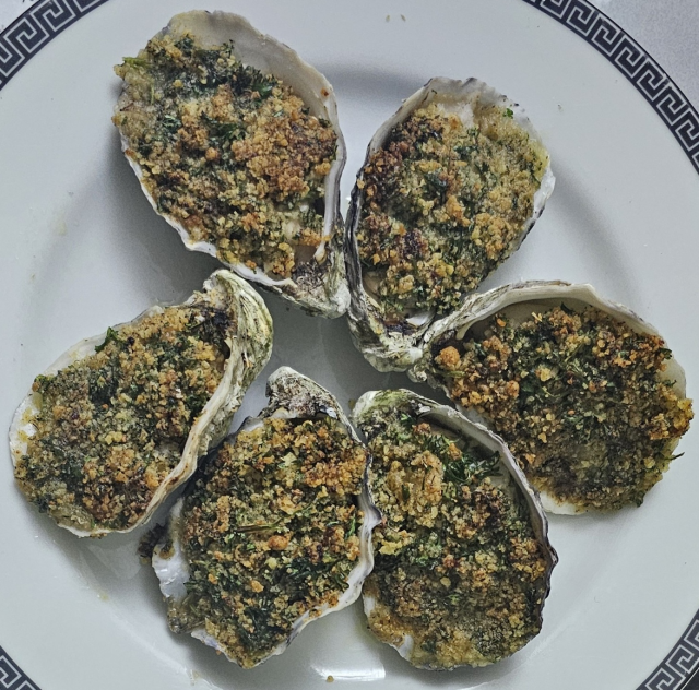 Oysters Rockafella