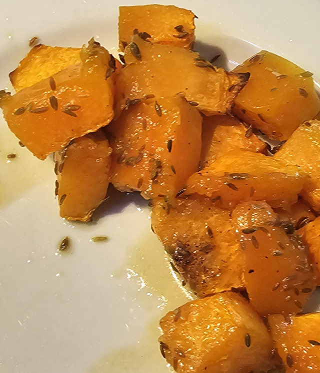 Roast Pumpkin And Cumin
