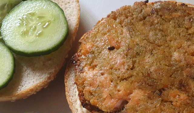 Mary's Salmon Burgers