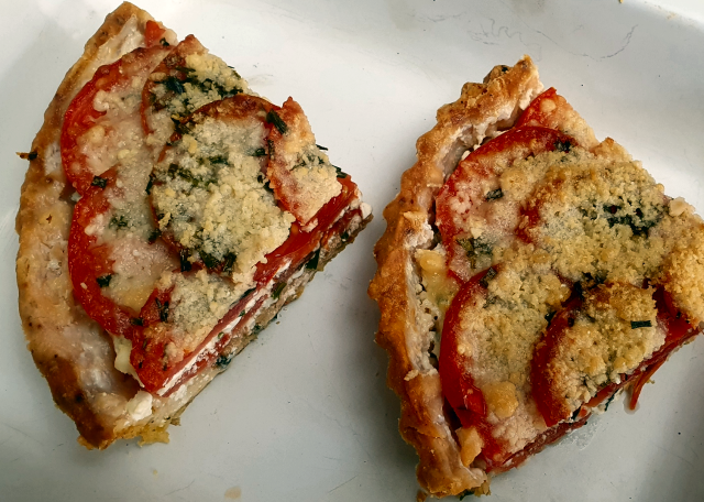 Tomato And Cottage Cheese Tart