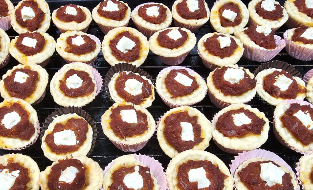 Tomato And Feta Tartlets